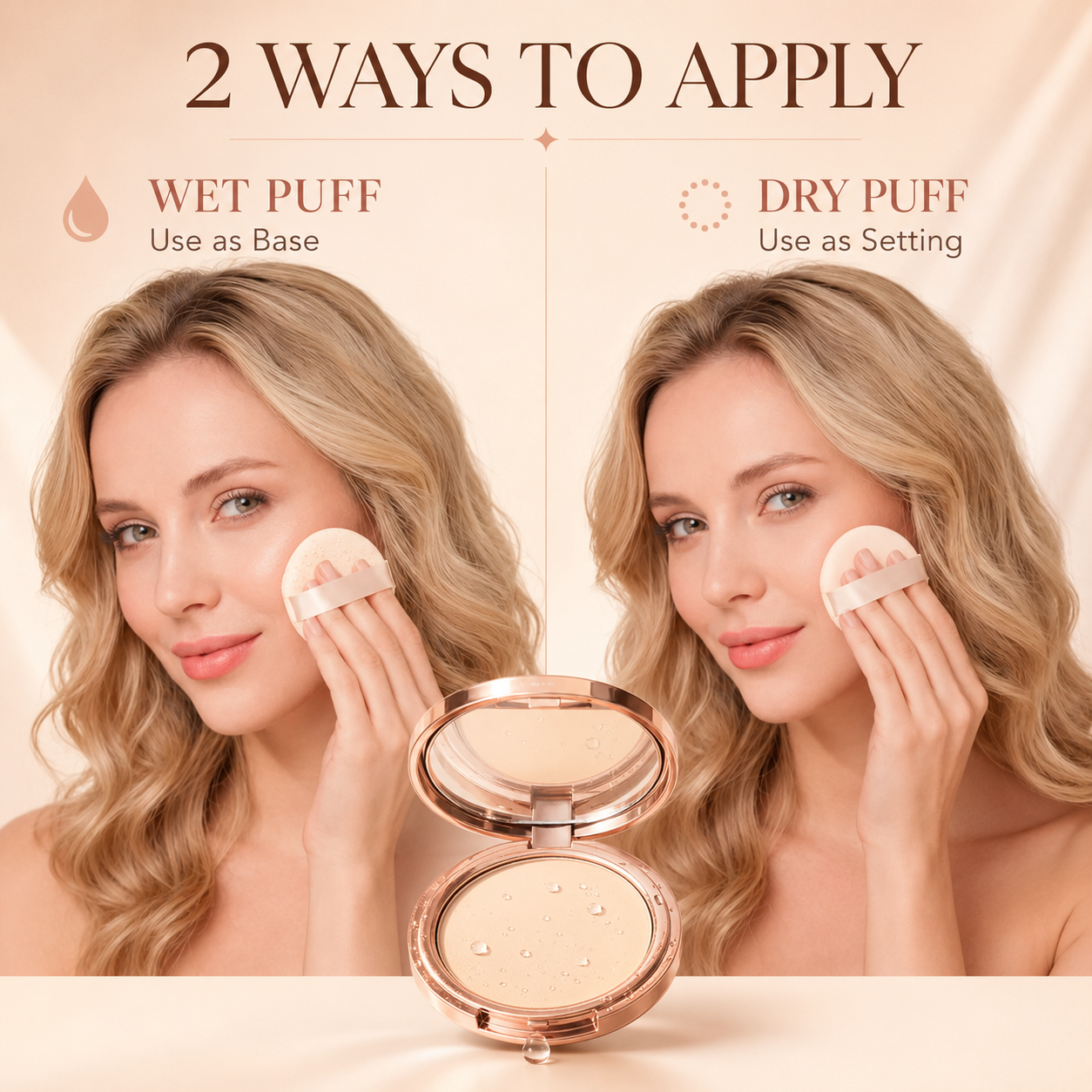 Setting foundation