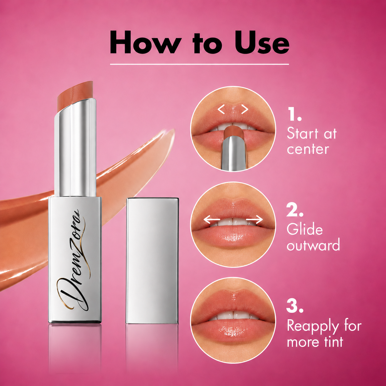 Dremzora Glow Reviver Slipstick Nourishing Lip Oil Stick