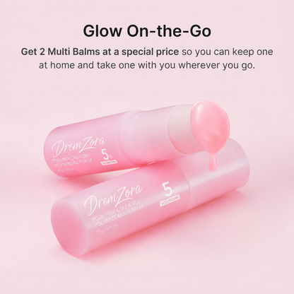 Dremzora Korean PDRN Pink Collagen Volume Multi Balm