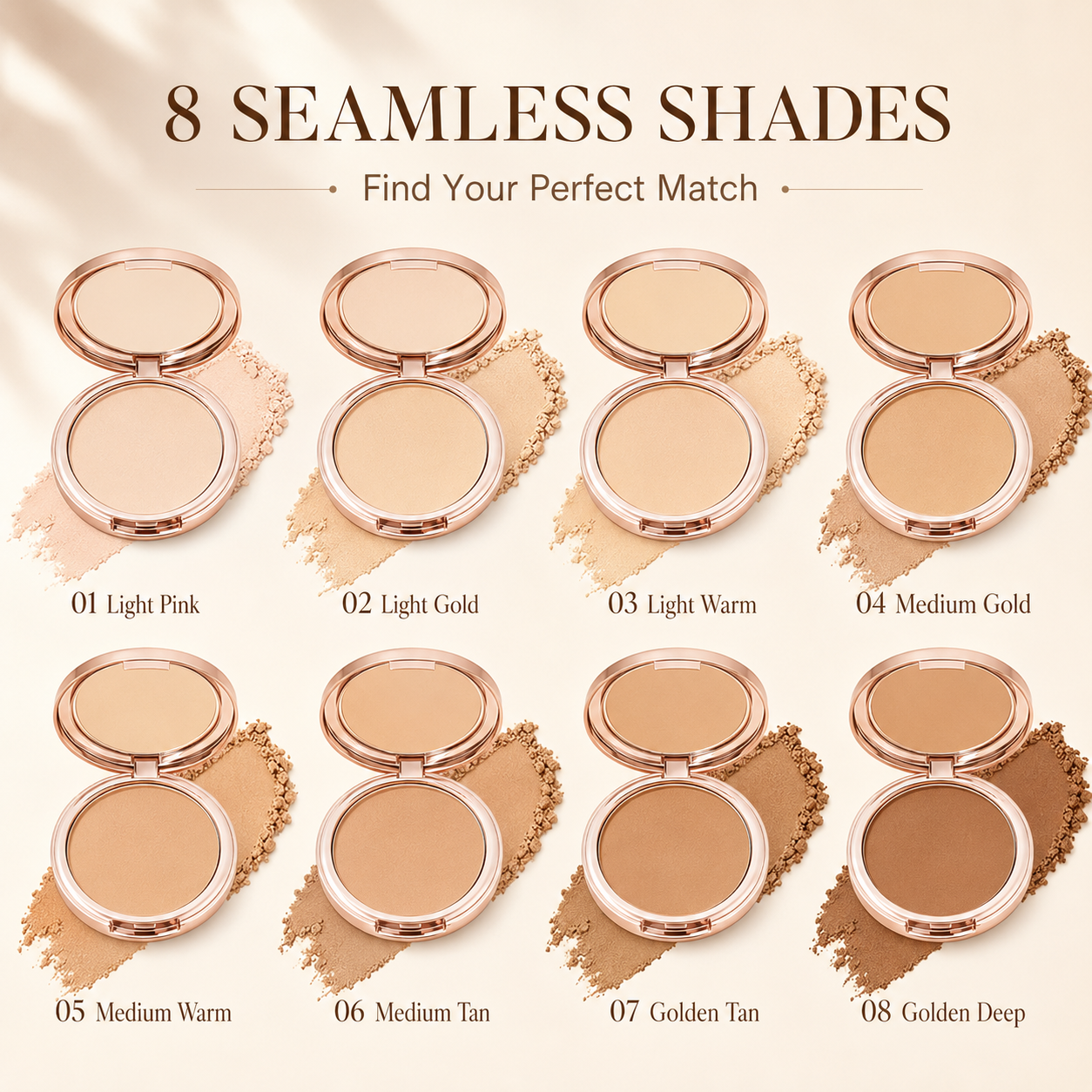 Setting foundation