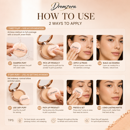Setting foundation