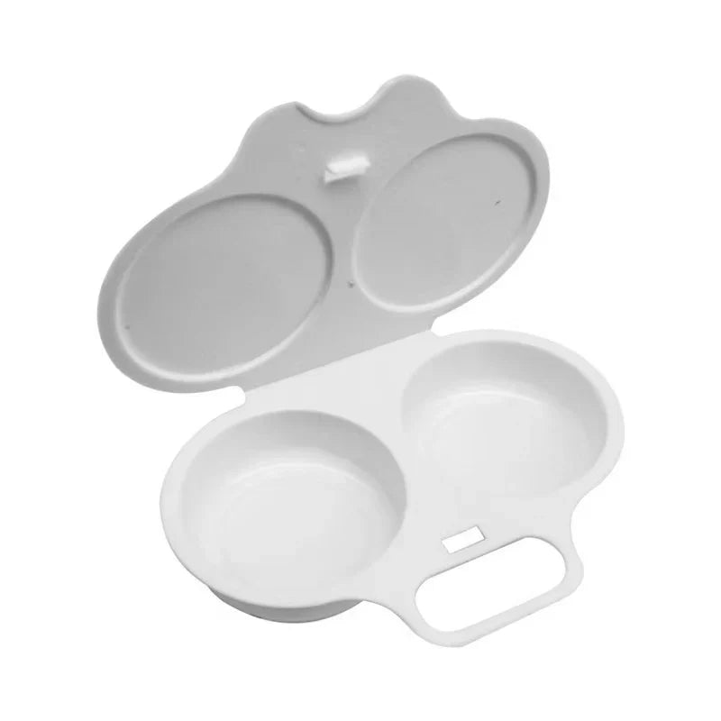 🎁 BUY 1 GET 1 FREE! Microwave Egg Poacher – 2 Eggs in Minutes, No Pan & Easy Cleanup 🍳⚡