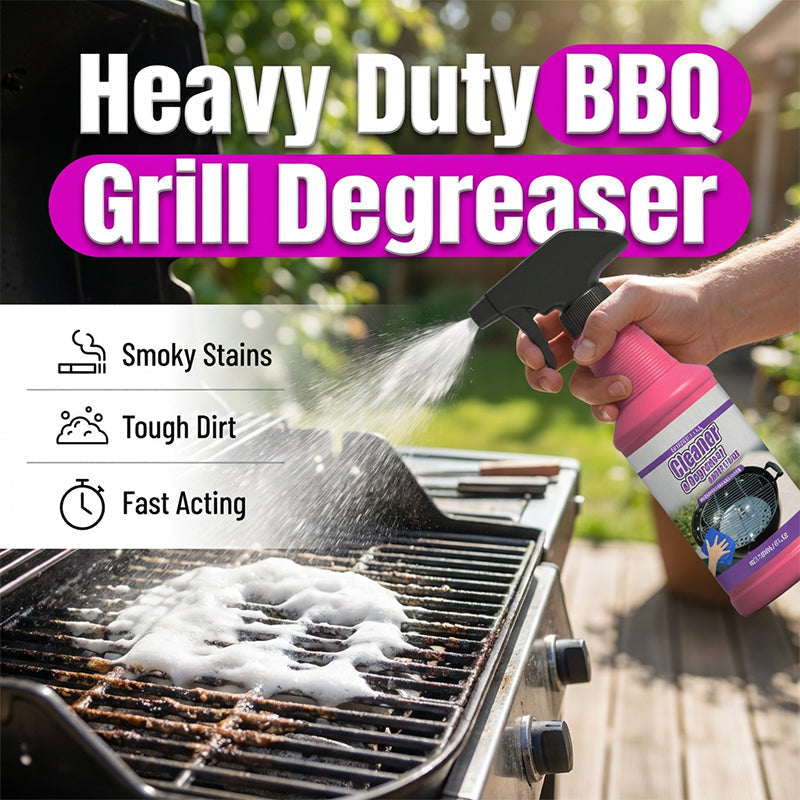 ⏰Buy 2 Get 1 Free⏳Fast-Acting Heavy-Duty Grill Degreaser Spray