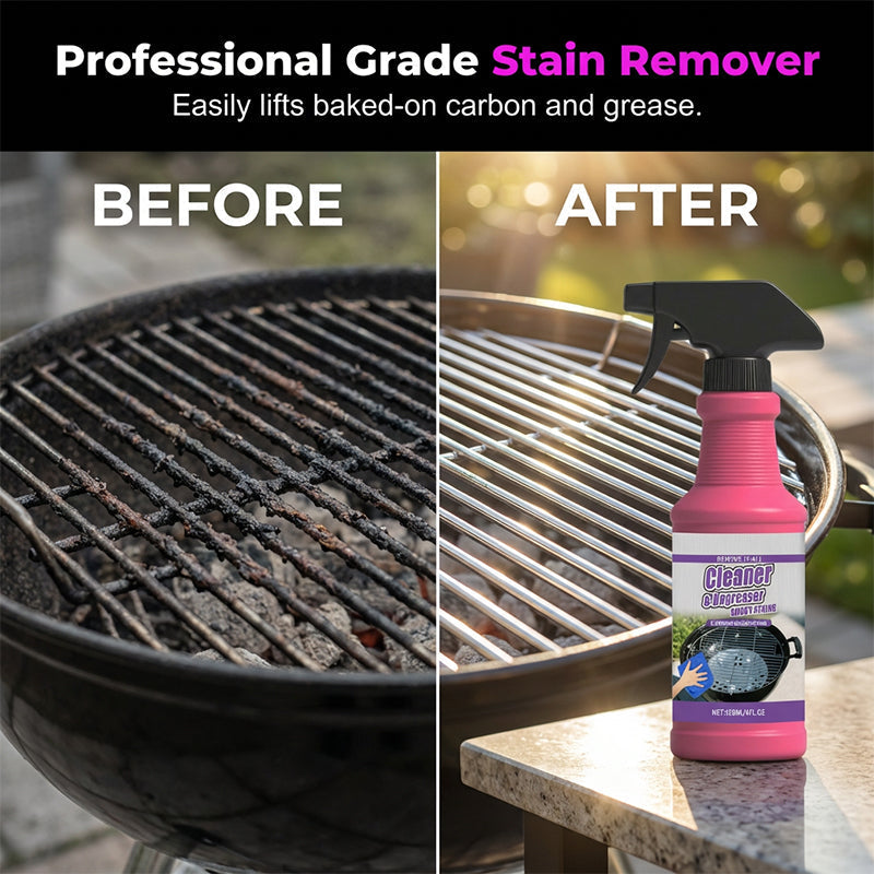 ⏰Buy 2 Get 1 Free⏳Fast-Acting Heavy-Duty Grill Degreaser Spray