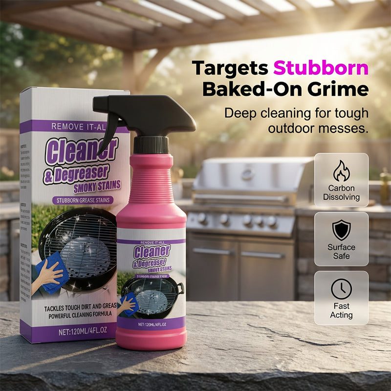 ⏰Buy 2 Get 1 Free⏳Fast-Acting Heavy-Duty Grill Degreaser Spray